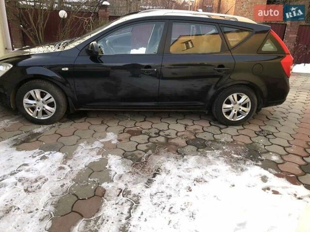 Черный Киа Сид, объемом двигателя 1.6 л и пробегом 138 тыс. км за 7800 $, фото 3 на Automoto.ua
