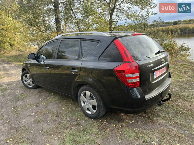 Черный Киа Сид, объемом двигателя 1.6 л и пробегом 222 тыс. км за 5400 $, фото 13 на Automoto.ua