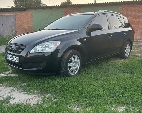 Чорний Кіа Сід, об'ємом двигуна 1.6 л та пробігом 155 тис. км за 5800 $, фото 2 на Automoto.ua