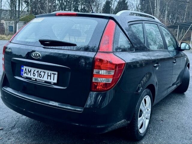 Черный Киа Сид, объемом двигателя 1.4 л и пробегом 237 тыс. км за 5500 $, фото 3 на Automoto.ua