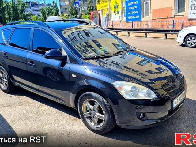 Черный Киа Сид, объемом двигателя 1.6 л и пробегом 289 тыс. км за 5200 $, фото 2 на Automoto.ua