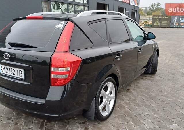 Черный Киа Сид, объемом двигателя 2 л и пробегом 195 тыс. км за 6499 $, фото 7 на Automoto.ua