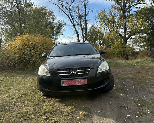 Черный Киа Сид, объемом двигателя 1.6 л и пробегом 222 тыс. км за 5400 $, фото 9 на Automoto.ua