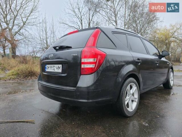 Чорний Кіа Сід, об'ємом двигуна 1.6 л та пробігом 216 тис. км за 6500 $, фото 5 на Automoto.ua