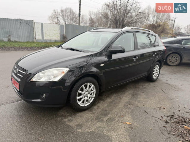 Черный Киа Сид, объемом двигателя 1.4 л и пробегом 204 тыс. км за 6350 $, фото 2 на Automoto.ua