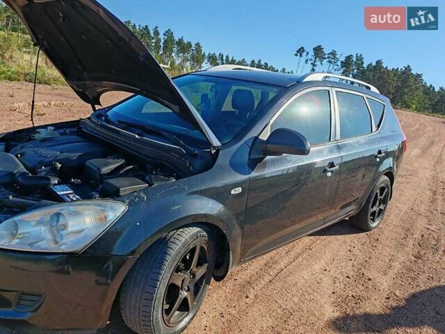Черный Киа Сид, объемом двигателя 1.6 л и пробегом 186 тыс. км за 4999 $, фото 18 на Automoto.ua