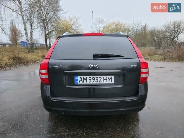 Чорний Кіа Сід, об'ємом двигуна 1.6 л та пробігом 216 тис. км за 6500 $, фото 3 на Automoto.ua