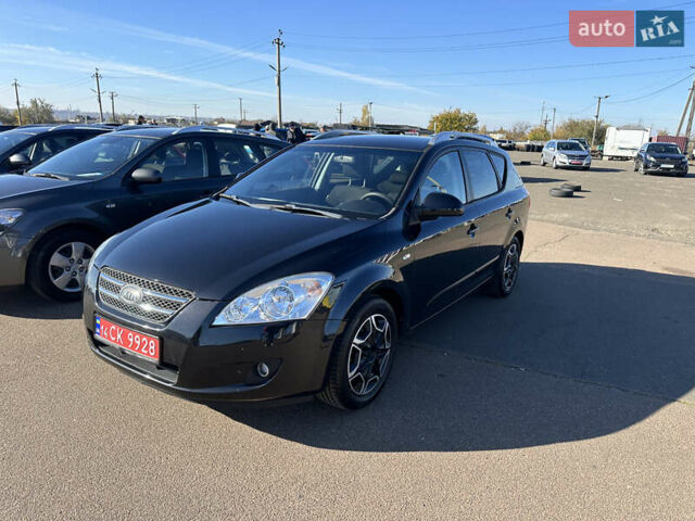 Черный Киа Сид, объемом двигателя 1.4 л и пробегом 182 тыс. км за 6200 $, фото 4 на Automoto.ua