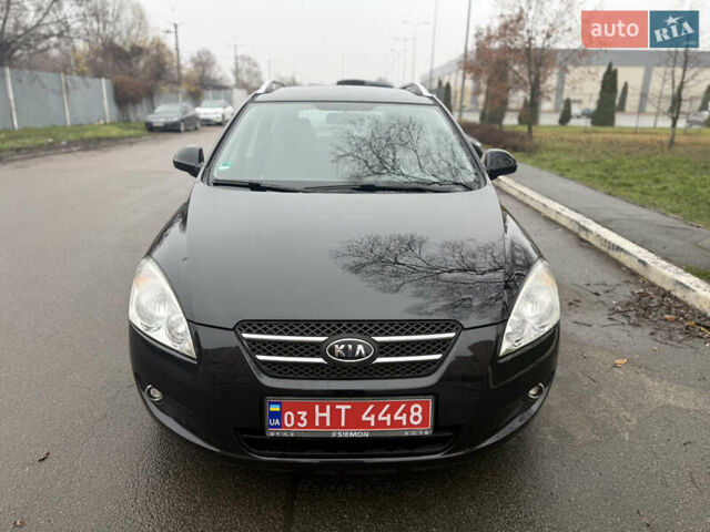 Черный Киа Сид, объемом двигателя 1.4 л и пробегом 204 тыс. км за 6350 $, фото 1 на Automoto.ua