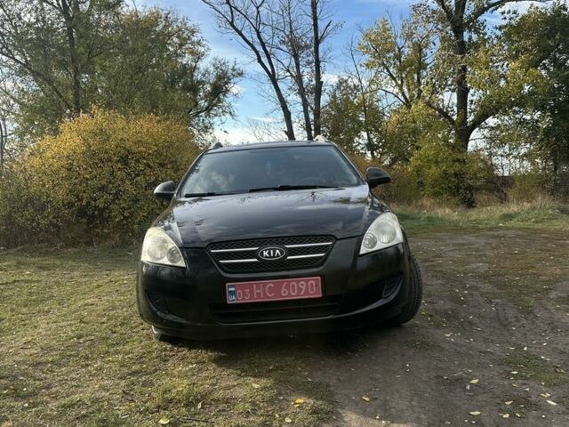 Черный Киа Сид, объемом двигателя 1.6 л и пробегом 222 тыс. км за 5400 $, фото 1 на Automoto.ua