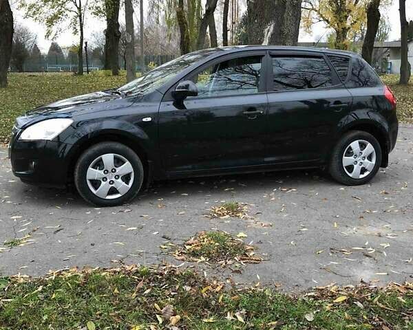 Черный Киа Сид, объемом двигателя 1.4 л и пробегом 181 тыс. км за 4450 $, фото 14 на Automoto.ua
