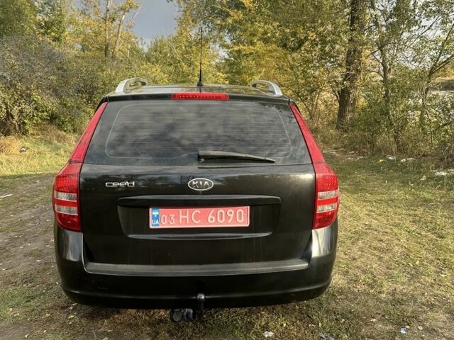 Черный Киа Сид, объемом двигателя 1.6 л и пробегом 222 тыс. км за 5400 $, фото 4 на Automoto.ua