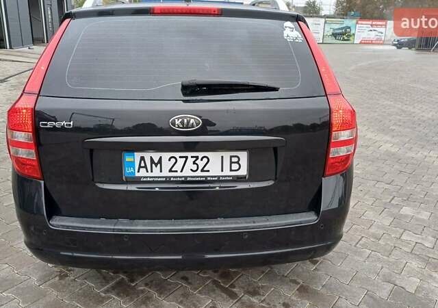 Черный Киа Сид, объемом двигателя 2 л и пробегом 195 тыс. км за 6499 $, фото 5 на Automoto.ua