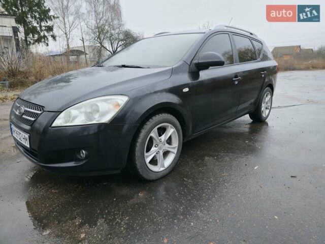 Чорний Кіа Сід, об'ємом двигуна 1.6 л та пробігом 216 тис. км за 6500 $, фото 1 на Automoto.ua