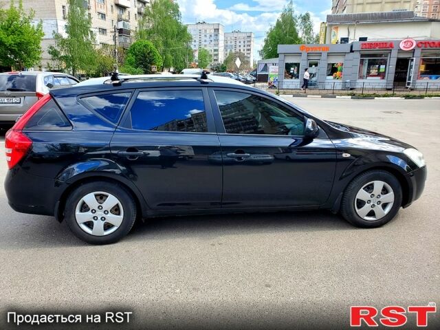 Черный Киа Сид, объемом двигателя 1.6 л и пробегом 235 тыс. км за 6300 $, фото 1 на Automoto.ua