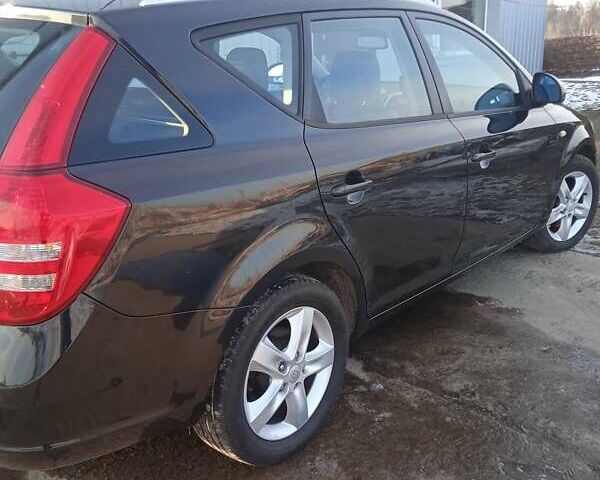 Черный Киа Сид, объемом двигателя 1.6 л и пробегом 222 тыс. км за 6350 $, фото 4 на Automoto.ua