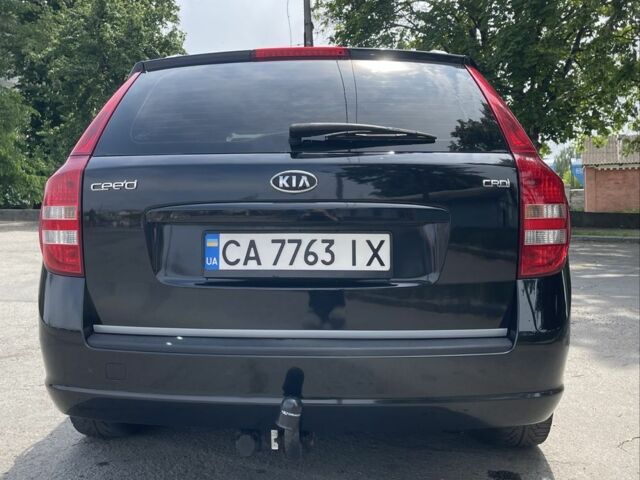 Черный Киа Сид, объемом двигателя 1.6 л и пробегом 239 тыс. км за 6300 $, фото 3 на Automoto.ua