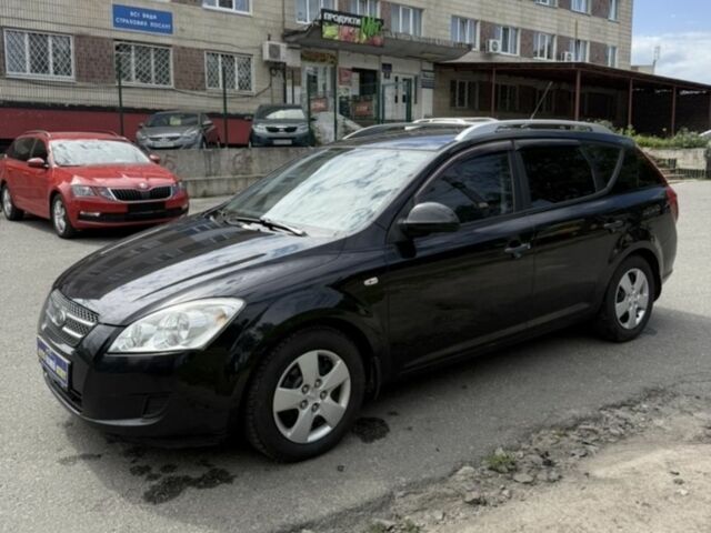 Черный Киа Сид, объемом двигателя 1.6 л и пробегом 186 тыс. км за 5900 $, фото 1 на Automoto.ua
