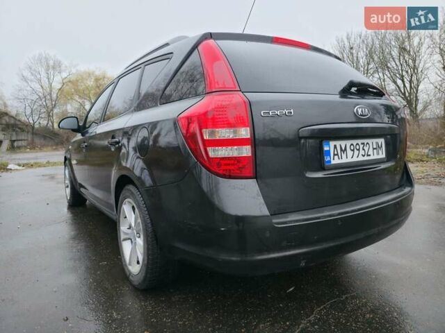 Чорний Кіа Сід, об'ємом двигуна 1.6 л та пробігом 216 тис. км за 6500 $, фото 4 на Automoto.ua