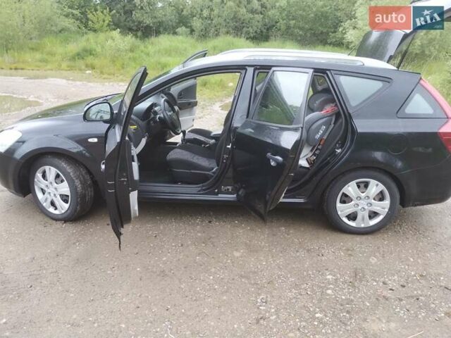 Черный Киа Сид, объемом двигателя 1.6 л и пробегом 131 тыс. км за 6999 $, фото 108 на Automoto.ua