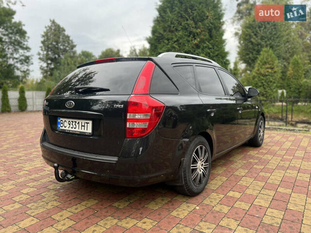 Черный Киа Сид, объемом двигателя 1.6 л и пробегом 272 тыс. км за 4400 $, фото 15 на Automoto.ua