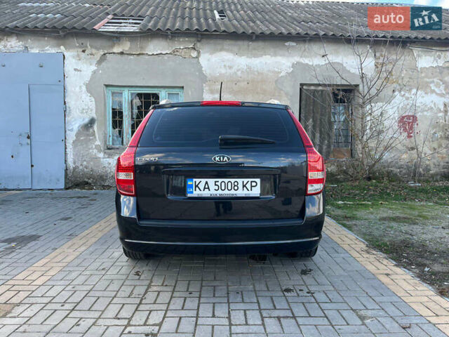 Черный Киа Сид, объемом двигателя 1.6 л и пробегом 285 тыс. км за 6100 $, фото 9 на Automoto.ua