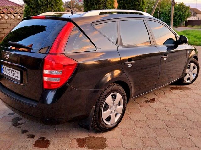 Черный Киа Сид, объемом двигателя 1.6 л и пробегом 168 тыс. км за 5800 $, фото 1 на Automoto.ua