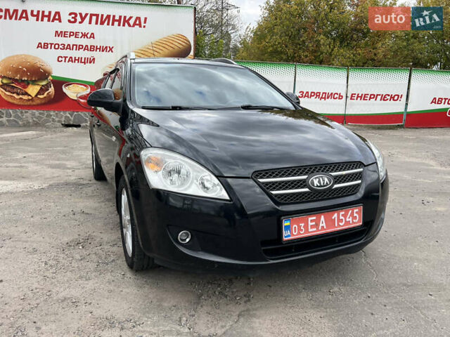 Черный Киа Сид, объемом двигателя 1.6 л и пробегом 197 тыс. км за 6100 $, фото 4 на Automoto.ua