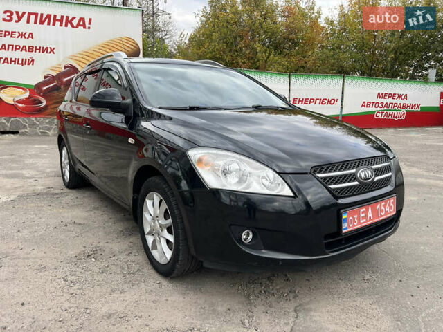 Черный Киа Сид, объемом двигателя 1.6 л и пробегом 197 тыс. км за 6100 $, фото 5 на Automoto.ua