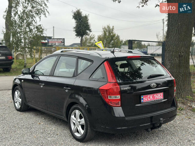 Черный Киа Сид, объемом двигателя 1.4 л и пробегом 224 тыс. км за 6200 $, фото 11 на Automoto.ua