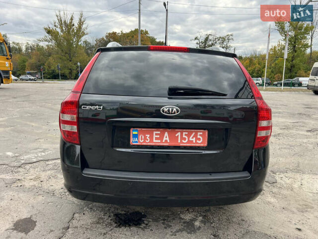 Черный Киа Сид, объемом двигателя 1.6 л и пробегом 197 тыс. км за 6100 $, фото 8 на Automoto.ua