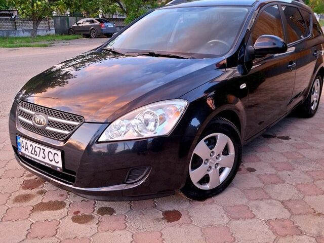Черный Киа Сид, объемом двигателя 1.6 л и пробегом 168 тыс. км за 5800 $, фото 4 на Automoto.ua