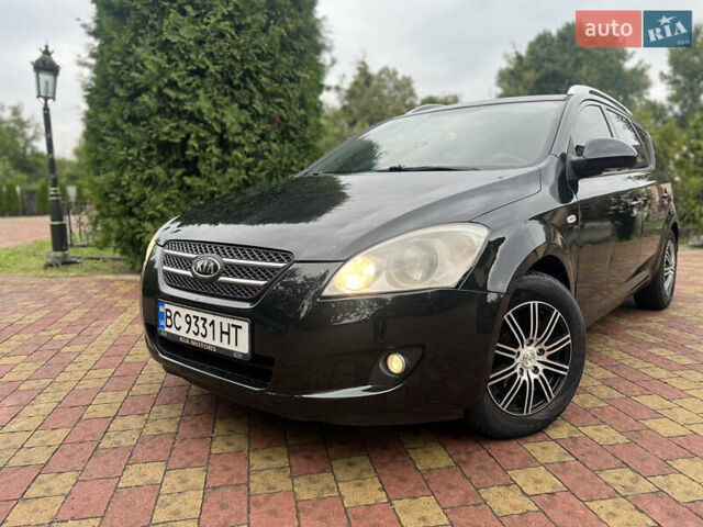 Черный Киа Сид, объемом двигателя 1.6 л и пробегом 272 тыс. км за 4400 $, фото 1 на Automoto.ua