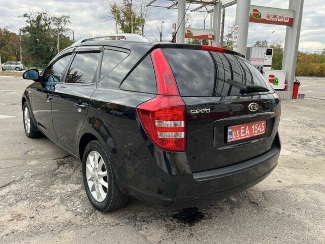 Черный Киа Сид, объемом двигателя 1.6 л и пробегом 197 тыс. км за 6100 $, фото 2 на Automoto.ua