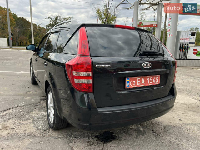 Черный Киа Сид, объемом двигателя 1.6 л и пробегом 197 тыс. км за 6100 $, фото 9 на Automoto.ua