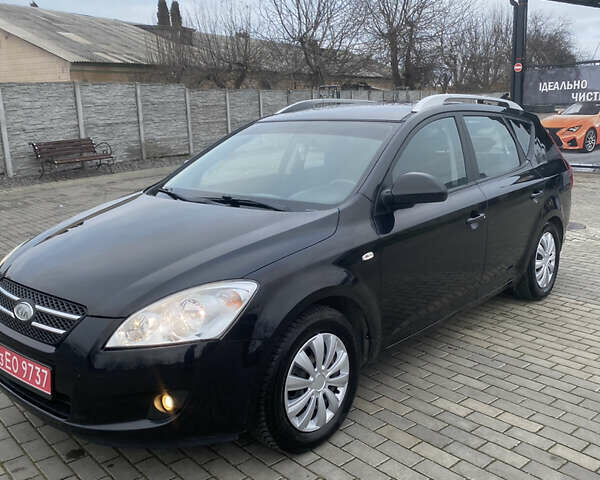 Черный Киа Сид, объемом двигателя 1.59 л и пробегом 177 тыс. км за 6200 $, фото 3 на Automoto.ua