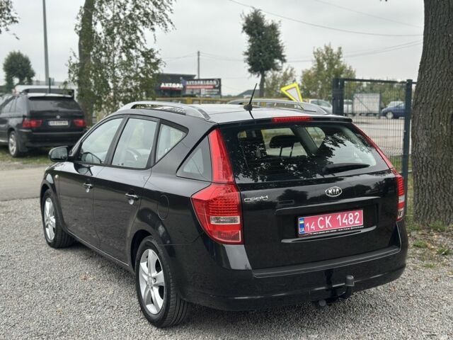 Черный Киа Сид, объемом двигателя 1.4 л и пробегом 224 тыс. км за 6200 $, фото 3 на Automoto.ua