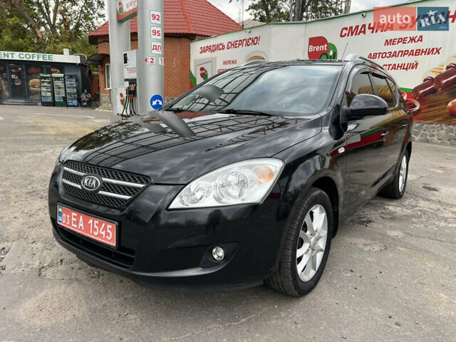 Черный Киа Сид, объемом двигателя 1.6 л и пробегом 197 тыс. км за 6100 $, фото 7 на Automoto.ua