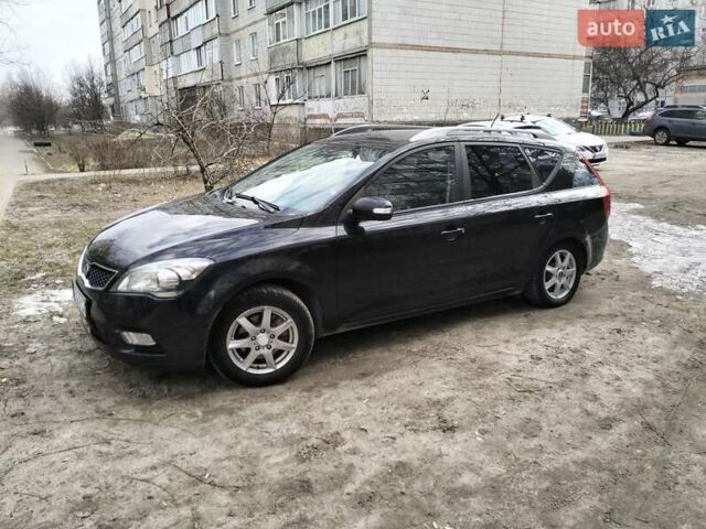 Черный Киа Сид, объемом двигателя 1.6 л и пробегом 207 тыс. км за 6600 $, фото 3 на Automoto.ua