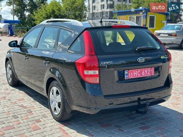 Черный Киа Сид, объемом двигателя 1.4 л и пробегом 189 тыс. км за 7000 $, фото 14 на Automoto.ua