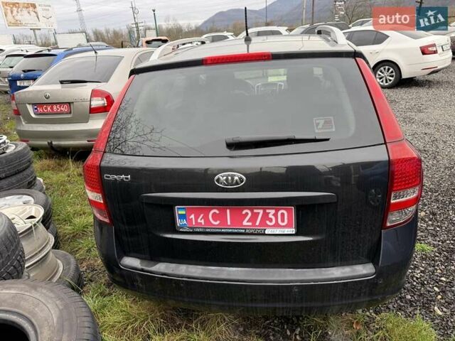 Черный Киа Сид, объемом двигателя 1.4 л и пробегом 220 тыс. км за 5950 $, фото 2 на Automoto.ua