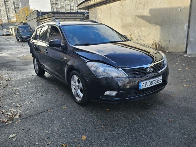 Черный Киа Сид, объемом двигателя 1.6 л и пробегом 200 тыс. км за 4200 $, фото 6 на Automoto.ua