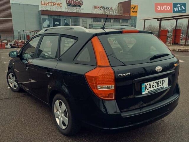 Чорний Кіа Сід, об'ємом двигуна 1.4 л та пробігом 170 тис. км за 7000 $, фото 3 на Automoto.ua