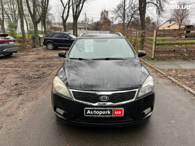 Черный Киа Сид, объемом двигателя 1.6 л и пробегом 198 тыс. км за 6790 $, фото 1 на Automoto.ua