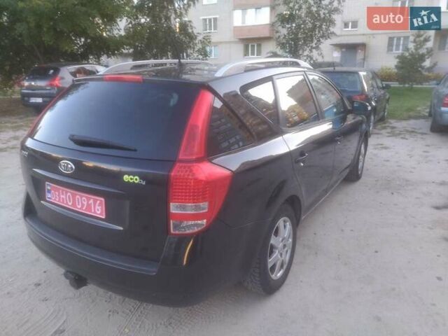 Черный Киа Сид, объемом двигателя 1.6 л и пробегом 213 тыс. км за 6250 $, фото 5 на Automoto.ua
