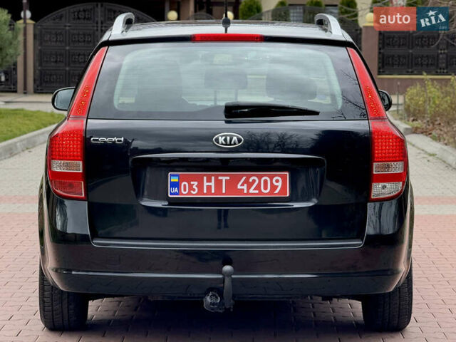 Черный Киа Сид, объемом двигателя 1.6 л и пробегом 168 тыс. км за 7499 $, фото 59 на Automoto.ua