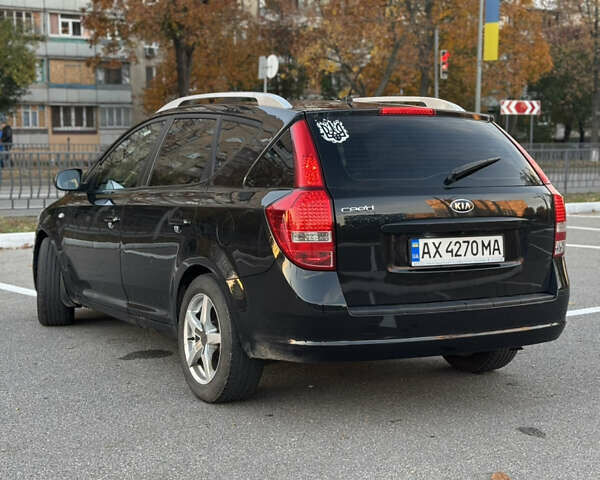 Черный Киа Сид, объемом двигателя 1.58 л и пробегом 280 тыс. км за 7450 $, фото 1 на Automoto.ua