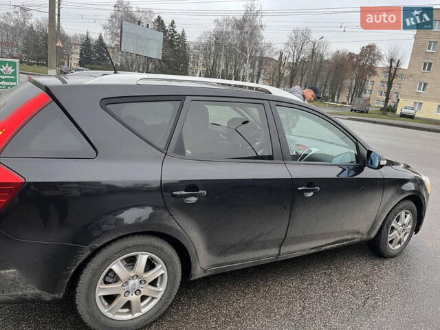 Черный Киа Сид, объемом двигателя 1.6 л и пробегом 223 тыс. км за 6500 $, фото 3 на Automoto.ua