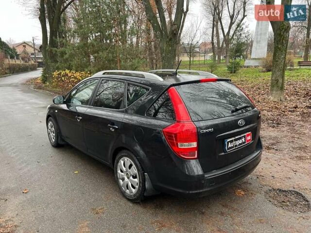 Черный Киа Сид, объемом двигателя 1.6 л и пробегом 198 тыс. км за 6790 $, фото 6 на Automoto.ua
