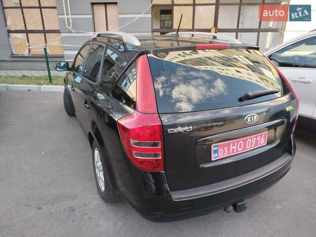 Черный Киа Сид, объемом двигателя 1.6 л и пробегом 215 тыс. км за 6200 $, фото 11 на Automoto.ua